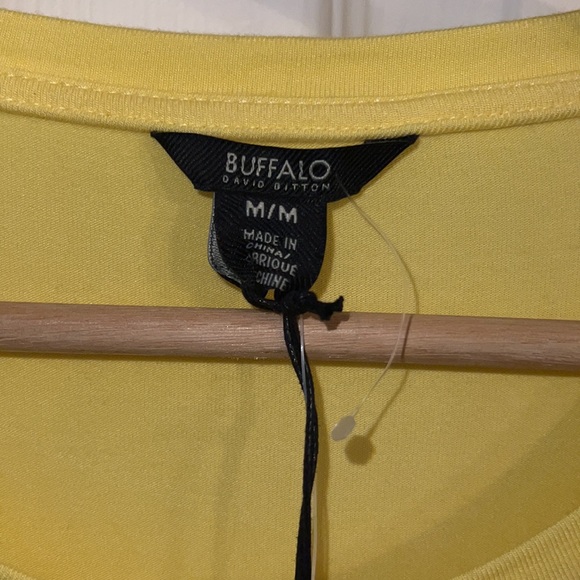 NEW - M - BUFFALO - Sunflower🌻 Yellow Sami Crew T-Shirt - Picture 12 of 15